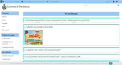 Desktop Screenshot of comune.perdaxius.ci.it