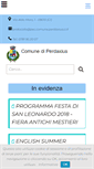 Mobile Screenshot of comune.perdaxius.ci.it
